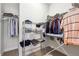 Walk-in closet features metal racks for storage and organization at 2808 Blandwood Rd, Marietta, GA 30064