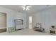 Spacious bedroom features neutral walls, bright-white trim, and a doorway to another room at 3980 Saint Elisabeth Sq, Duluth, GA 30096