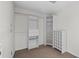 Bright, walk-in closet equipped with shelving and racks at 903 Bridge Se Ln, Smyrna, GA 30082