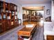 Elegant living room with hardwood floors, stylish furnishings, and a seamless flow into the dining area at 1263 Briarcliff Ne Rd, Atlanta, GA 30306