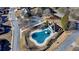 Inviting community pool with ample parking, surrounded by manicured landscaping, perfect for relaxation at 1465 Forest Brook Trl, Cumming, GA 30041