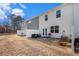 Spacious backyard area with a patio at 1026 King Iron Dr, Lawrenceville, GA 30045
