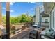 Spacious deck features an umbrella, an outdoor lounge chair, and a seating area at 2599 Church Nw St, Atlanta, GA 30318