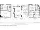 Complete floor plan of the residence showcasing layouts for the basement, main, and second levels at 2762 Whitehurst Ne Dr, Marietta, GA 30062