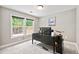Office showcasing a desk and natural light at 3460 Trow Creek Ln, Cumming, GA 30040