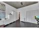 Bright living space with hardwood floors, white built-ins, and modern decor at 860 Peachtree Ne St # 1502, Atlanta, GA 30308
