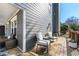 Relaxing outdoor deck featuring comfortable seating and a peaceful ambiance at 105 Kinross Ct, Roswell, GA 30076