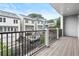Private balcony offers outdoor space and views of the community at 484 Hammons Way, Atlanta, GA 30315