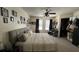 Bright bedroom with ceiling fan, comfortable bed, and plenty of natural light at 637 Outlook Way, Atlanta, GA 30349