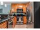 Well-organized kitchen with stainless steel appliances and granite countertops at 1445 Monroe Ne Dr # F12, Atlanta, GA 30324