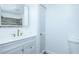 Stylish bathroom featuring a modern vanity, updated fixtures, and ample storage at 2493 Swallow Cir, Atlanta, GA 30315