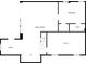 Detailed floor plan featuring a Gathering room, bedroom, bath and utility room layout at 1141 Milstead Ne Ave, Conyers, GA 30012