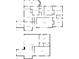 Two-story floor plan layout featuring the kitchen, Gathering room, bedrooms, and baths at 1141 Milstead Ne Ave, Conyers, GA 30012