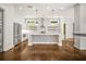 Spacious kitchen with a central island, stainless steel appliances, and ample counter space at 244 Locust Ne St # B, Atlanta, GA 30317
