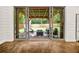 Inviting outdoor patio and sliding glass doors to the kitchen at 244 Locust Ne St # B, Atlanta, GA 30317