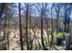A view of the backyard with tree coverage at 3721 Stonewall Se Cir, Atlanta, GA 30339