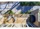 Private balcony view of table, chairs and grill at 3721 Stonewall Se Cir, Atlanta, GA 30339