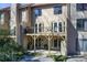 Exterior view of the back of the house, with multiple stories, balconies, and access to outdoor space at 3721 Stonewall Se Cir, Atlanta, GA 30339