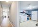 View of laundry room featuring a washer, dryer, and refrigerator at 3721 Stonewall Se Cir, Atlanta, GA 30339