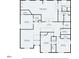 Second level floorplan showing primary bedroom, bedrooms, Gathering room, and laundry at 1110 Eagles Brooke Dr, Locust Grove, GA 30248