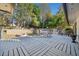 Large deck with an outdoor dining area, perfect for entertaining guests in the backyard at 4861 Karls Gate Dr, Marietta, GA 30068
