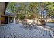 Backyard with a spacious patio area, perfect for outdoor living and entertaining at 4861 Karls Gate Dr, Marietta, GA 30068