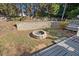 Backyard fire pit area with stone surround perfect for relaxing at 4861 Karls Gate Dr, Marietta, GA 30068