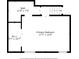 Floor plan of the primary suite, including the bedroom, walk-in closet, and bathroom with dimensions at 4861 Karls Gate Dr, Marietta, GA 30068