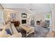 Inviting living room offering hardwood floors, a fireplace, and comfortable seating at 4861 Karls Gate Dr, Marietta, GA 30068