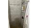 Shower featuring a shower caddy with essentials, neutral tiling, and patterned shower curtain at 6756 Brookwood Cir, Jonesboro, GA 30043