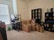 Spare bedroom featuring shelves and boxes at 1200 Bar Harbor Pl, Lawrenceville, GA 30044