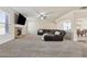 Cozy living room with fireplace and large, comfortable furniture at 1263 Polk Xing, Mcdonough, GA 30252