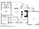 Detailed floor plan showcasing layout, kitchen, bedrooms, and living spaces at 105 Spring Forest Way, Sharpsburg, GA 30277