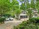A spacious driveway leading to the house, with additional parking area at 4000 Wieuca Ne Rd, Atlanta, GA 30342