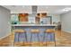 Kitchen featuring an island with seating and stainless steel appliances at 7030 Cascade Palmetto Hwy, Palmetto, GA 30268