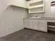 Bathroom featuring a white vanity, countertop, mirror and tiled flooring at 43 Thornbush Ct, Hiram, GA 30141