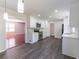 Fully renovated kitchen featuring stainless appliances, modern fixtures, and an open layout at 5678 Fern Creek Sw Dr, Lilburn, GA 30047