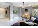 Bright, airy living room with modern decor, sleek lighting, and a comfortable seating area at 57 Forsyth Nw St # 5F, Atlanta, GA 30303
