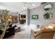 Open living space with stylish furnishings, a kitchen in the background, and modern decor at 57 Forsyth Nw St # 5F, Atlanta, GA 30303