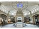Expansive lobby featuring a vaulted ceiling, arched entryways and glossy marble flooring at 57 Forsyth Nw St # 5F, Atlanta, GA 30303