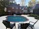Beautiful backyard pool and patio area, perfect for entertaining and relaxing by the water at 3320 Donegal Way, Snellville, GA 30039