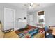 Cozy living room featuring hardwood floors, a fireplace, and neutral wall paint at 1816 Williams Ave, East Point, GA 30344