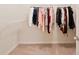 Walk-in closet with ample space to hang clothes at 2289 Emerald Sky Dr, Smyrna, GA 30080