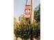 Discover Auburn Georgia banner hanging on a wooden pole with lush green plants in the foreground at 258 Depot Landing Rd # 53, Auburn, GA 30011