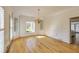 Bright, airy room with hardwood floors, built-in shelving, and classic trim detail at 270 Grapevine Run, Sandy Springs, GA 30350