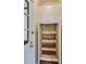 Pantry with multiple shelves, pull out drawers, and cabinet space at 270 Grapevine Run, Sandy Springs, GA 30350