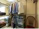 Walk-in closet with ample shelving and storage for clothing and accessories at 9625 River Lake Dr, Roswell, GA 30075