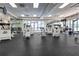 Modern gym equipped with various exercise machines and ample space at 1280 W Peachtree St Nw # 3208, Atlanta, GA 30309