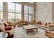 Bright living room with large windows and comfortable seating arrangement at 1280 W Peachtree St Nw # 3208, Atlanta, GA 30309