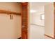 Bedroom closet with wood shelving and view into bedroom at 123 Creek Cir, Stockbridge, GA 30281